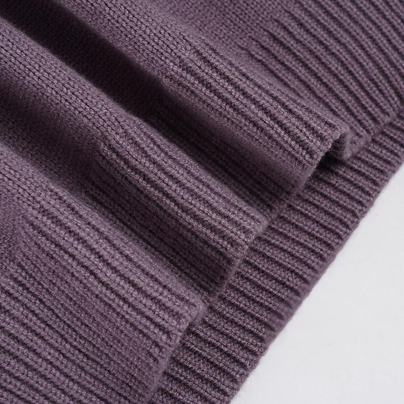 Autumn Winter New Fashion Casual Vintage Floral Jacquard Knitting Slim Fit Long Sleeve Sweater V Neck Y2K Aesthetic Pullover Knitwear Womenswear