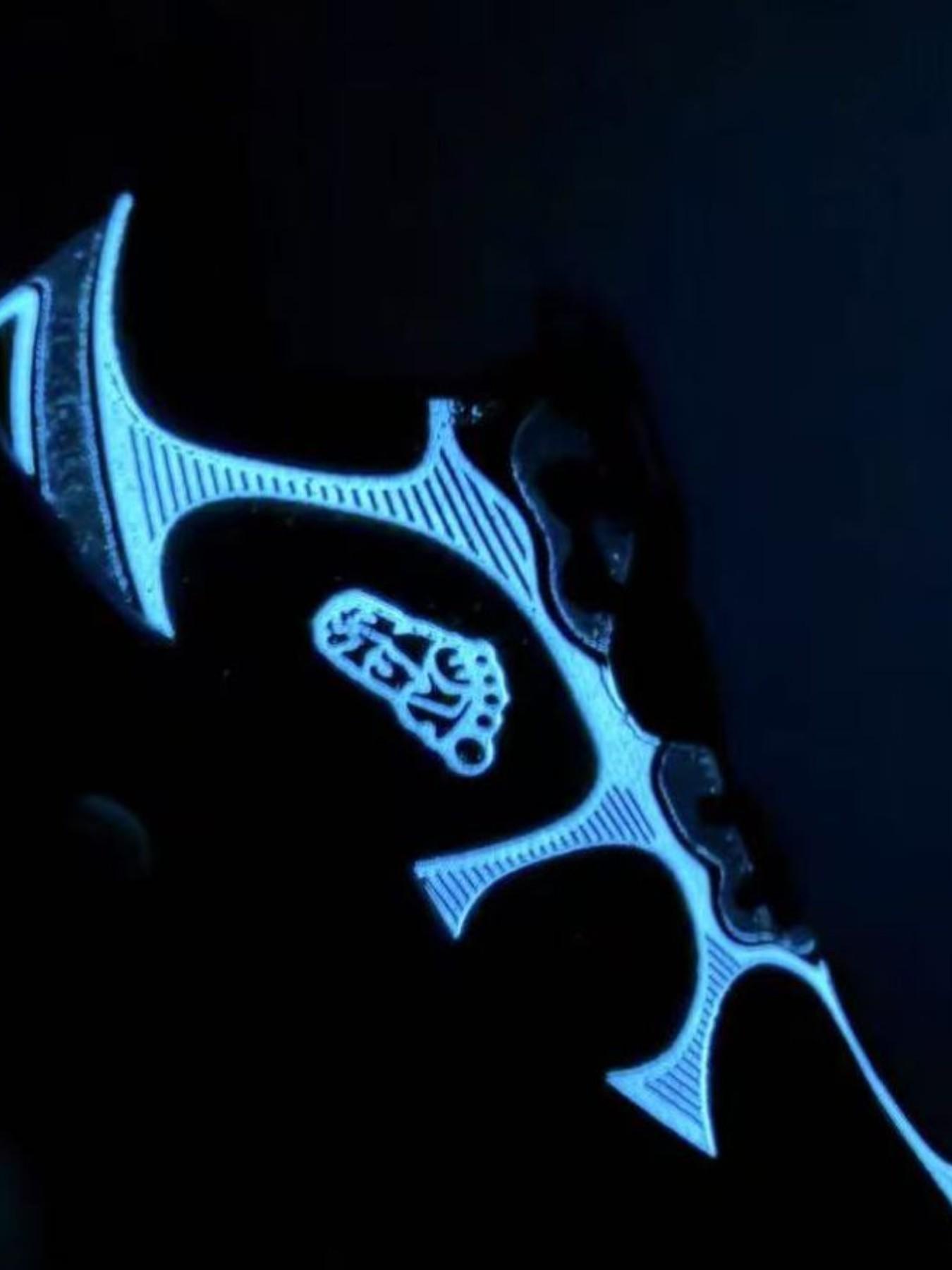 Unisex Thick Sole Wide Toe Waterproof Lightweight Breathable Outdoor Night Glow Trail Running Shoes, Comfortable Sports Footwear