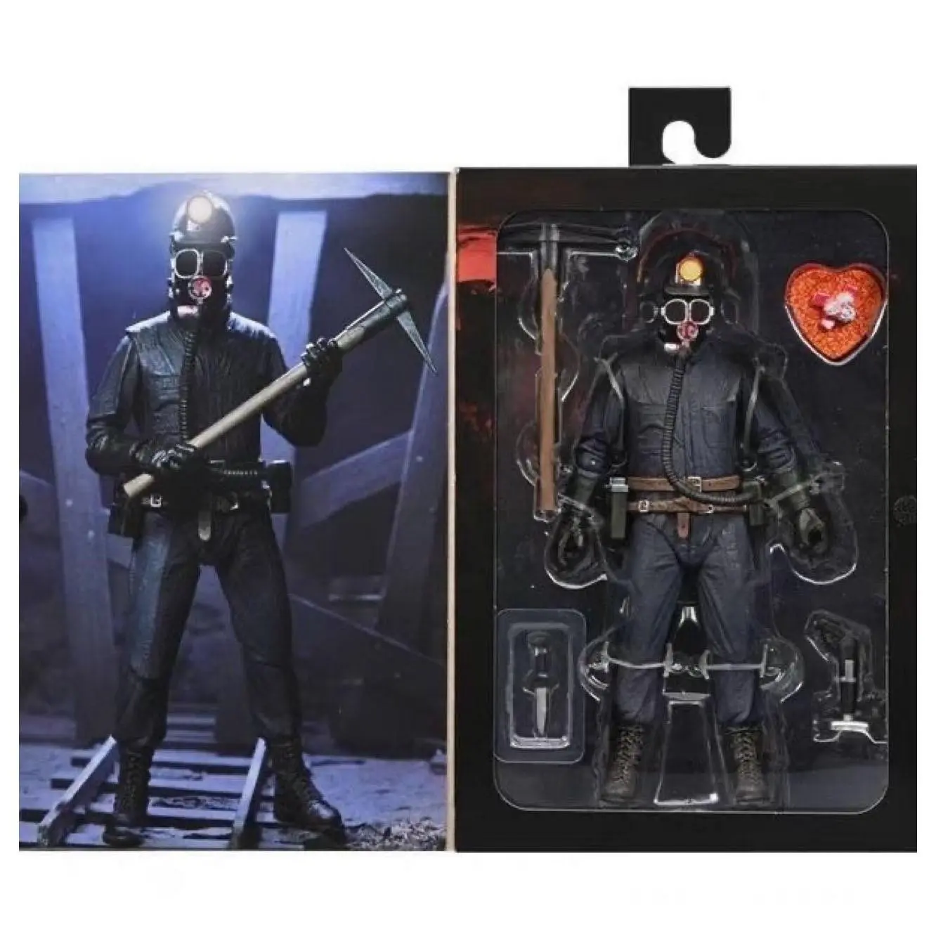Neca's Bloody Valentine's Day Coal Miners Ultimate 7-Inch Action Figure, Special Effects Limited Edition, Perfect Gift for Birthday, Party, Halloween