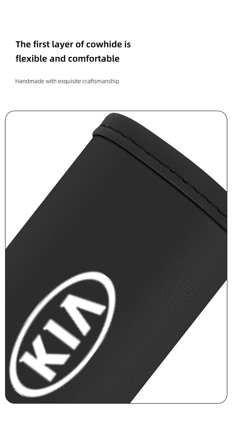 Car Roof Handle Protective Cover Pull Gloves Interior Accessories For KIA K5 K9 Sorento Ceed Sportage Carnival Stinger Forte Niro Cadenza Soul Cerato EV6 Stonic Cerato Telluride Proceed RIO Borrego Seltos Picanto