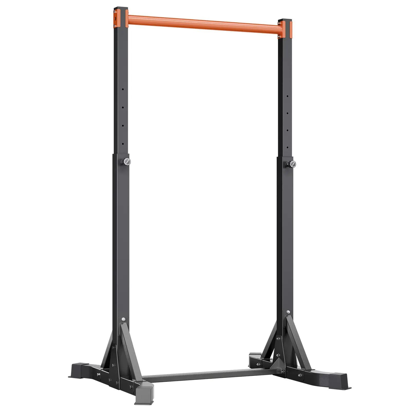 Pull Up Bar, 330LBS Capacity Portable Pullup Bar Station, Pullup Bars Free Standing with H-Frame Structure & Heavy-Duty Steel Tube, 8 Level Height Adjustment Gravity Fitness for Arms Back Chest