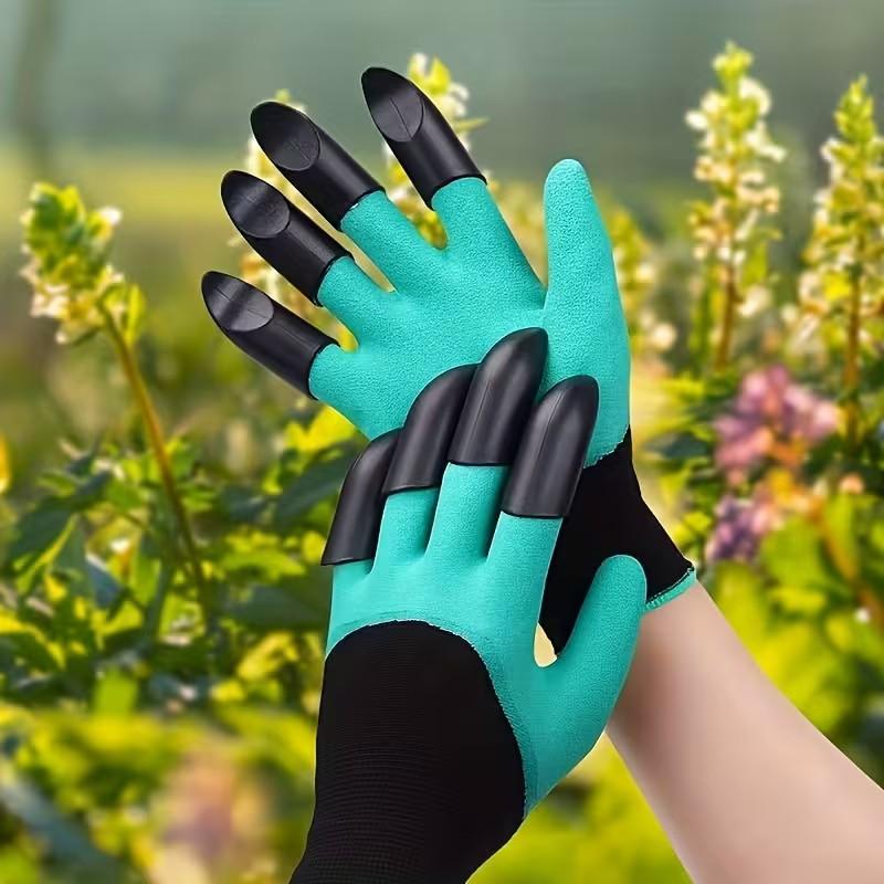 Waterproof Gardening Gloves with Claws, Durable Protection for Digging & Planting, Design, Ideal for Outdoor Use