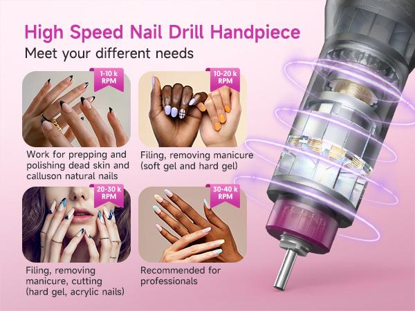 HALMAI Ultra Power Nail Drill: Professional Cordless Electric File for Acrylic & Gel Nails, Ultra-Powerful Motor Engineered by HALMAI, Vibration-Free for Superior Natural Nail Care, 10-Second Gel Removal, Dark Grey HALMAI Ultra Power Nail Drill: Professional Cordless Electric File for Acrylic & Gel Nails, Ultra-Powerful Motor Engineered by HALMAI, Vibration-Free for Superior Natural Nail Care, 10-Second Gel Removal, Dark Grey