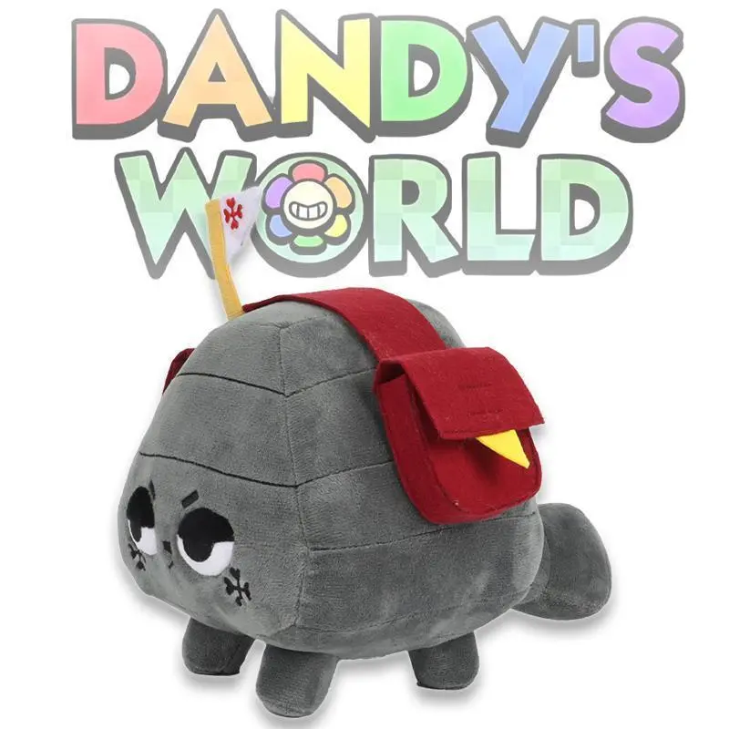 Dandy's World Coal Plush Toys Horror Game Goob Pebble Dandy Plushie Soft Stuffed Doll Children Birthday Gift Cute Pillow Doll