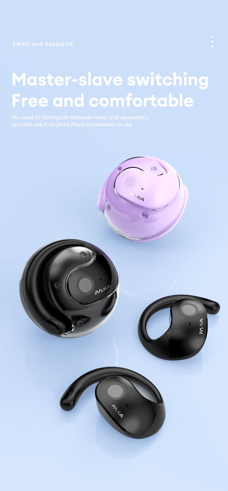 PAXA X15 PRO Earphone Wireless Bluetooth 5.4 OWS Waterproof Sport Headsets Noise Reduction Headphones Audio  Electronic