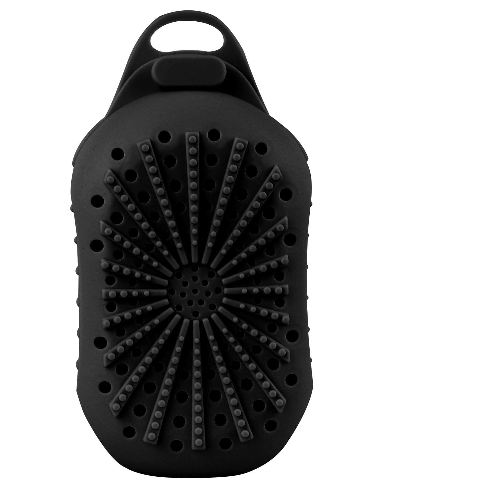 Silicone Soap Bag, Fast Drying Anti-Mold Design, Different Roughness Sides, Exfoliating Sponge Loofah Bag, Body Scrubber, Reusable, Bathroom Storage