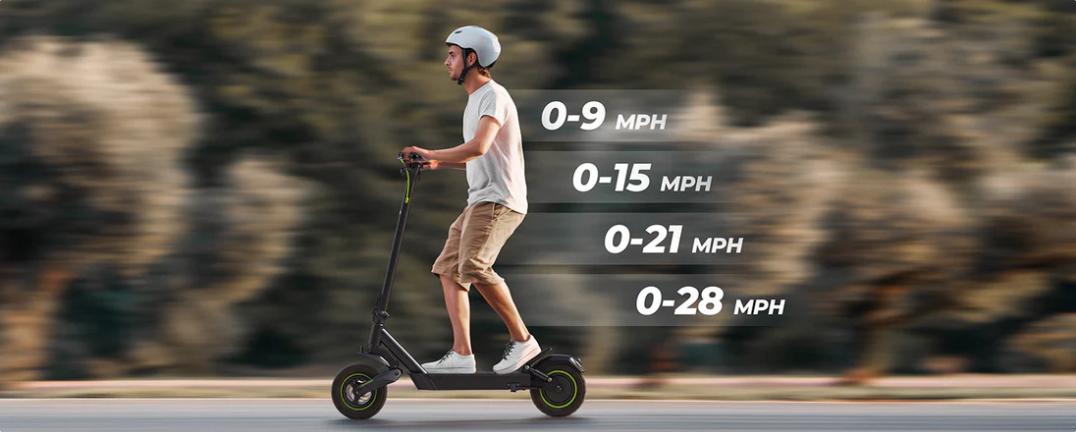 【Christmas Sales】 Long Range Electric Scooter for Adults, 1000W/750W/350W Motor, 28/21/18 MPH Max Speed, 37/35/25 Miles Long Range,  Foldable High-Speed Electric Scooter with APP,  with Dual Suspensions, Dual Braking SpringStatements