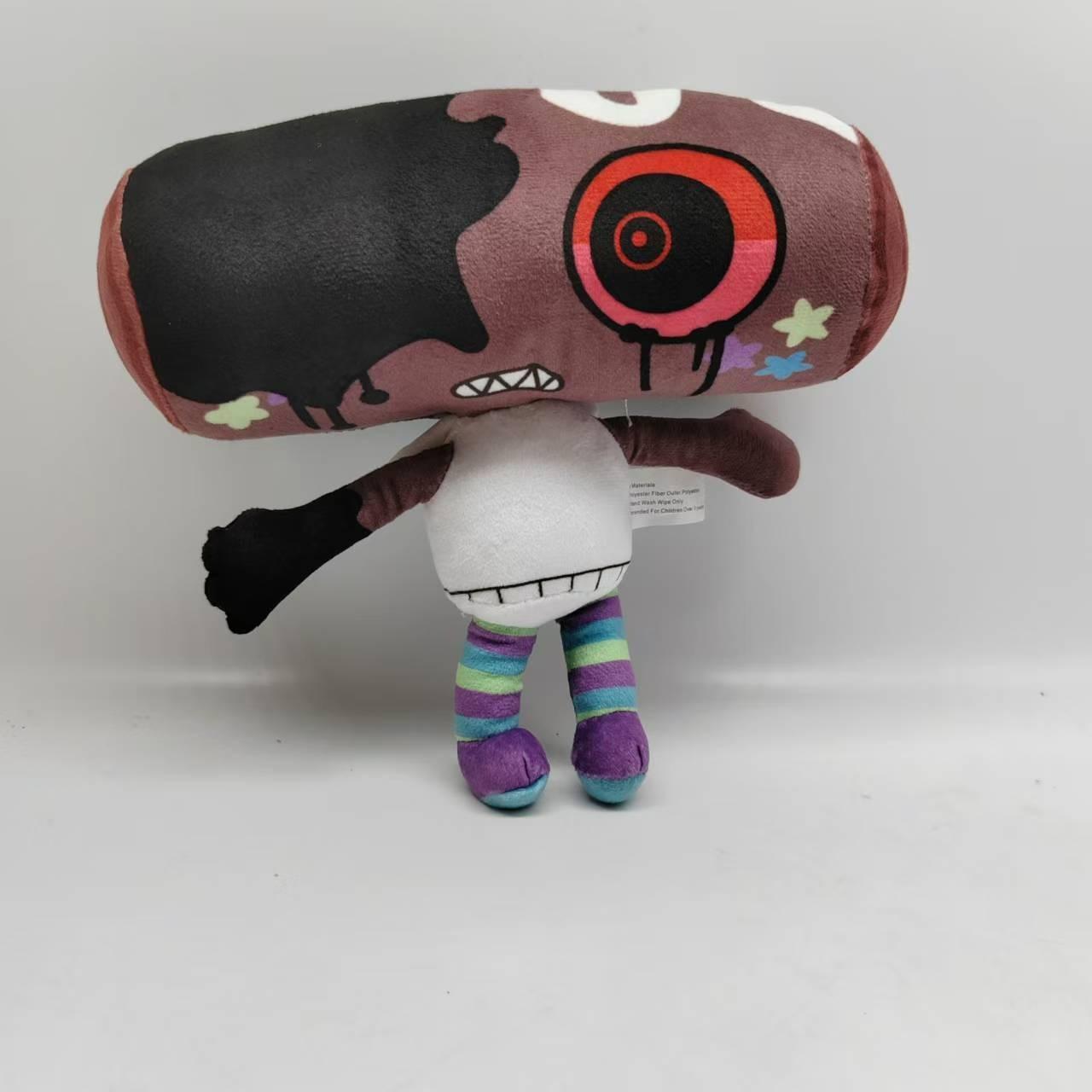 Dandy's World Plush Cute Dandy World Scrap Stuffed Horror Game Goob Pebble Plushie Soft Pillow Doll Children Gifts Doll