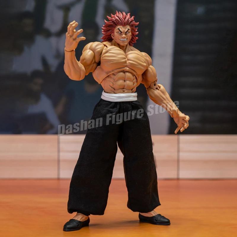 ST Baki Hanma Son Of Ogre Action Figure Hanma Yuujiro Figurine Ko Fighting PVC Collection Anime Yujiro Figures Model Toys Gifts
