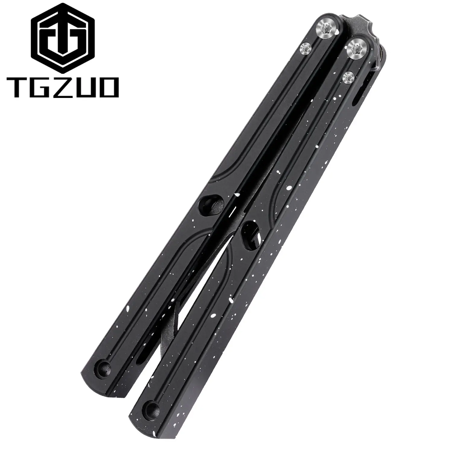 1pc Butterfly Trainer, Outdoor Flip Tool, Aluminum Alloy Handle, High-Quality Edc, Five Color Options, Durable Design, Perfect for Daily Use