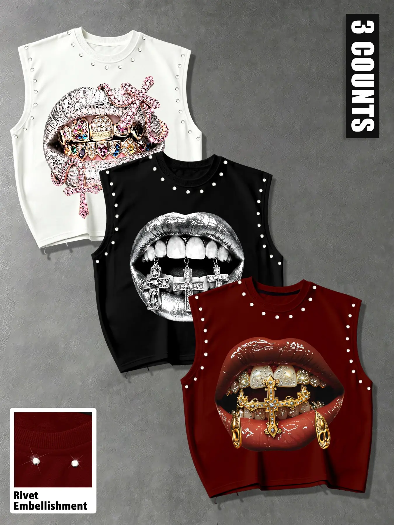 Black + White + Red