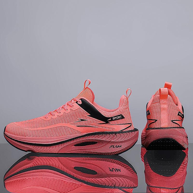 2026 Spring New Couple Running Shoes, Sporty Running Shoes, Lightweight Breathable Mesh Sport Sneakers, Comfortable Textile Casual Shoes for Men and Women