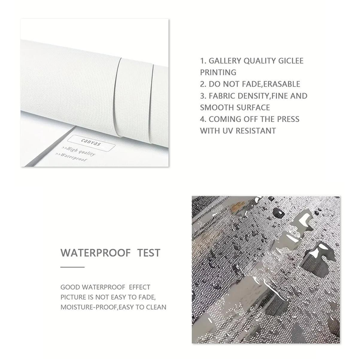 6pcs/set Frameless Canvas Poster Set, Harvest Season Pumpkin Maturity, Maple Leaves, Perfect for Living Room Bedroom Study