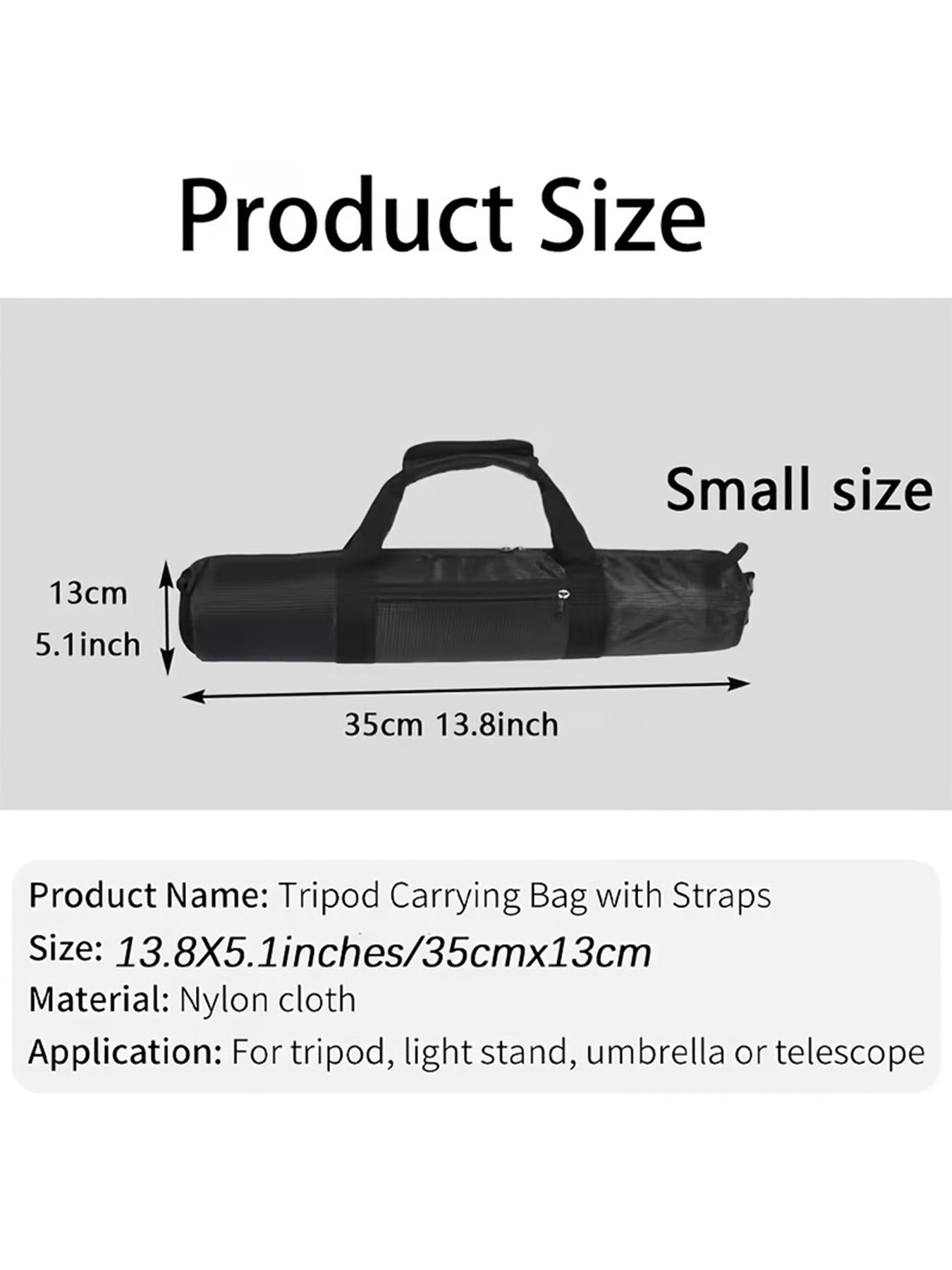 Shoulder Strap Tripod Case, Ideal for Light Stands, Boom Arms, Monopods, Umbrellas, Photography Studio Accessories, Durable & Versatile Design