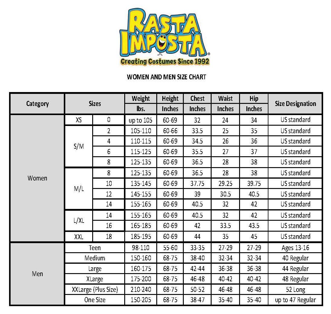 Rasta Imposta Ultimate Banana Costume, Adult One Size Large, Unisex