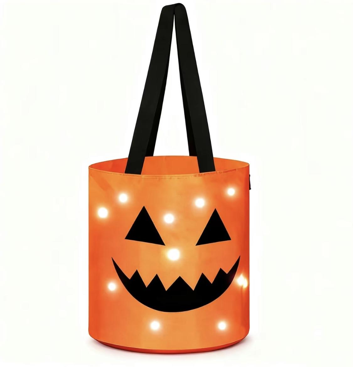 4-Pack LED halloween Treat Bags Night Light Bag Pumpkin Candy Buckets for Trick-or-Treating halloween inside deco 4-Pack LED halloween Treat Bags Night Light Bag Pumpkin Candy Buckets for Trick-or-Treating halloween inside deco