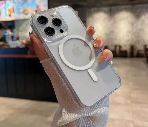 PopSockets iPhone 16 Case with Round Phone Grip, Full Lens Cover, TPU Soft Shell, Scratch Resistant - Clear 15 Pro