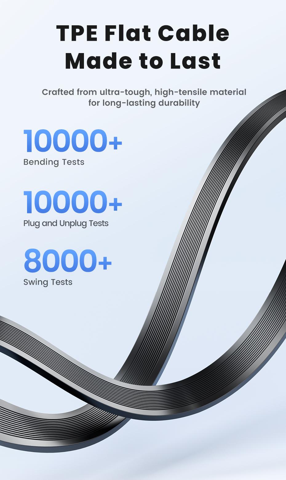 Toocki 100W USB C to USB C Retractable Cable Super Fast Charging For iPhone 16 15 Pro Max iPad Macbook Samsung S24 S23 Laptop Xiaomi Type C Cable PD 27W Type-C To Lightning Data Cable For iPhone 8-14 Series 1M Toocki 100W USB C to USB C Retractable Cable Super Fast Charging For iPhone 16 15 Pro Max iPad Macbook Samsung S24 S23 Laptop Xiaomi Type C Cable PD 27W Type-C To Lightning Data Cable For iPhone 8-14 Series 1M