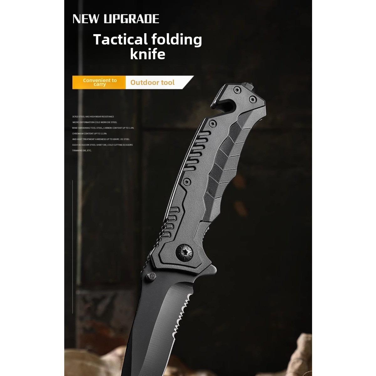 Stainless Steel Fruit knives - High Hardness Sharp Folding knives for Outdoor Use, Multi-Functional Self-Defense, Camping Gifts EDC