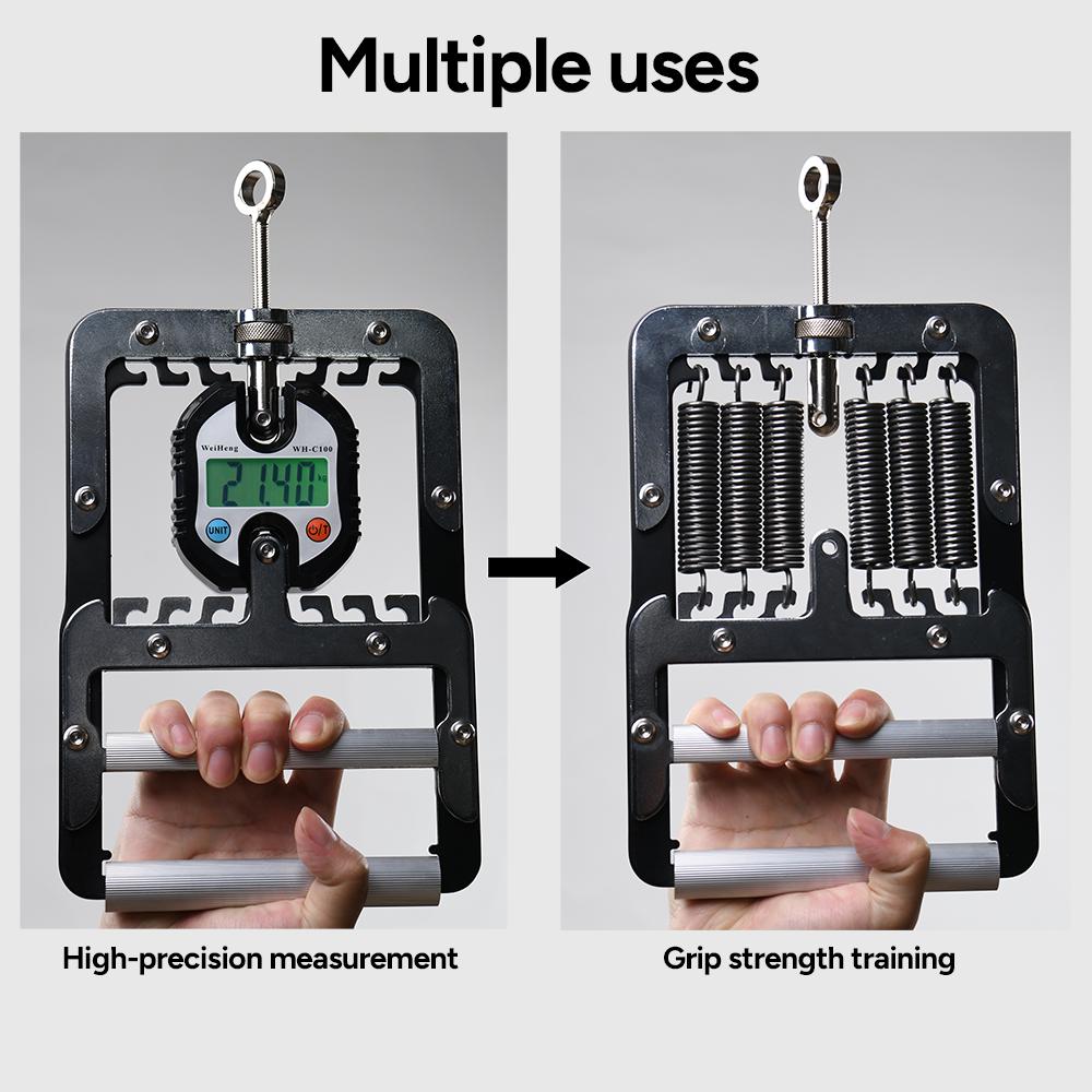 Digital Grip Strength Tester – Metal Hand Dynamometer for Accurate Grip Strength Measurement, Hand Exercise,Grip Tester and Trainer, Fitness Equipment,Workout