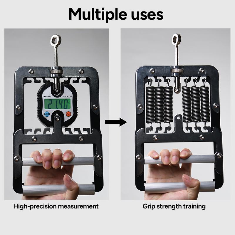 Digital Grip Strength Tester – Metal Hand Dynamometer for Accurate Grip Strength Measurement, Hand Exercise,Grip Tester and Trainer, Fitness Equipment,Workout