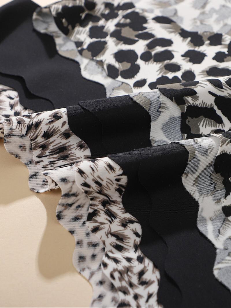 Women's & Leopard Print Underwear Set, Comfortable Seamless Design, Perfect for Yoga & Daily Wear, All Season Essentials