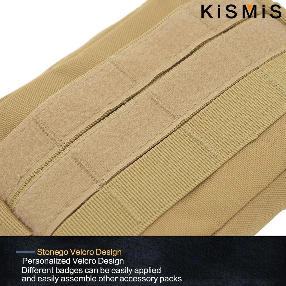 Tactical Nylon EDC Pouch: Multi-Function Durable Outdoor Hiking Gear Organizer, Quick-Release Vest & Waist Bag, Survival Equipment Carry System for Outdoor, Students, and Everyday Use.