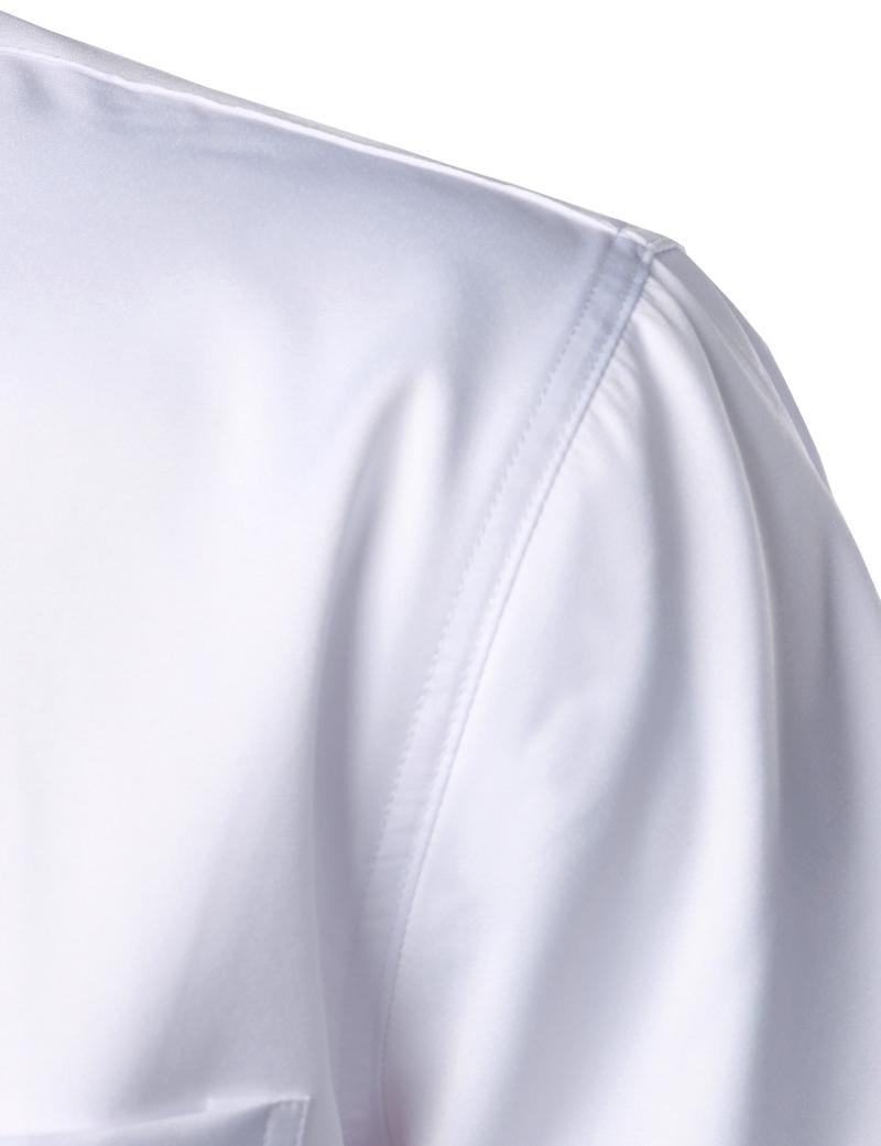 ZEROYAA Men's Urban Casual Stylish Slim Fit Short Sleeve Button Up Dress Shirt with Pocket Top Fabric summer outfits men Menswear Beige summer outfits men button shirt Plain Purple