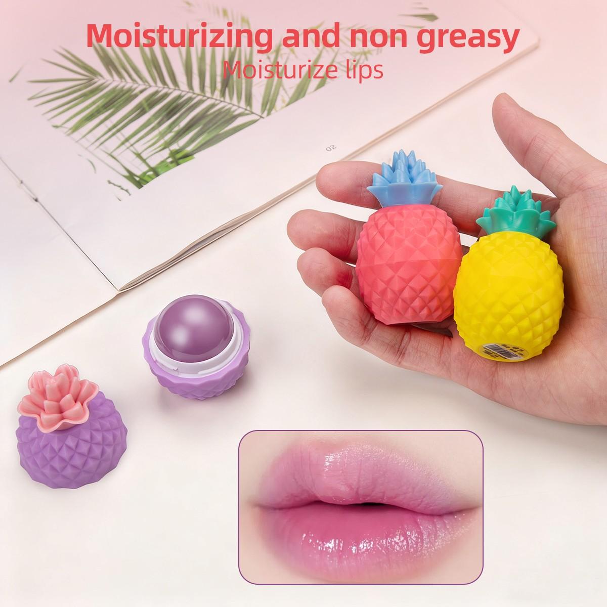 1pc Moisturizing Lip Balm, Long-Lasting Waterproof Color-Changing Lip Balm, Instantly Nourishing and Natural Coloring, All-Day Glossy Care, Christmas Gift