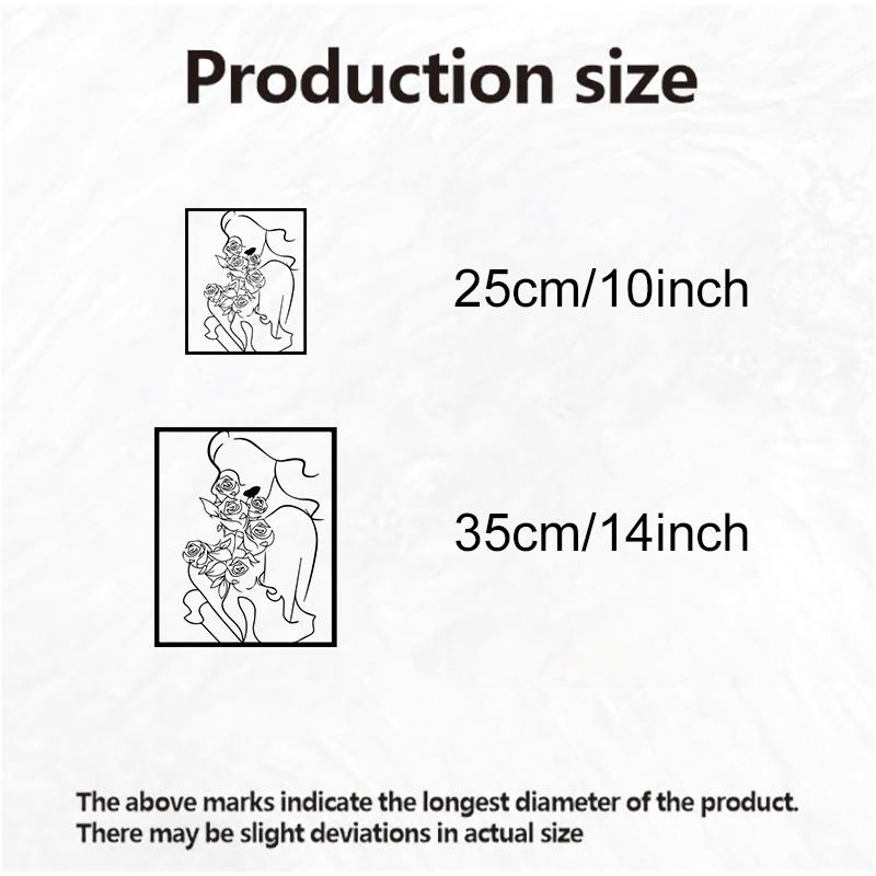 1pc Modern Minimalist Dog Profile Metal Wall Art, Modern Minimalist Dog Profile Statue Mural, Perfect for Living Room, Office, Home Decor, Christmas Decor, Ideal Gift for Dog Lovers Halloween Christmas decorations