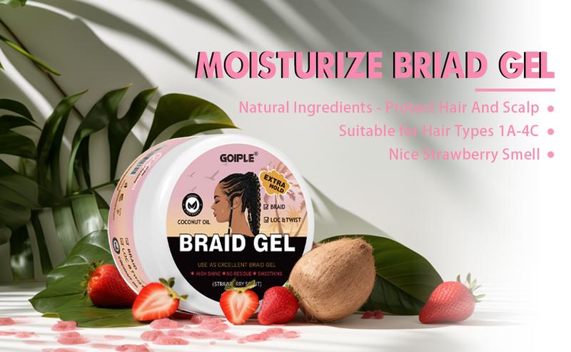 Braiding Tools Kit for Professional Hair Braiding Parting Comb Finger Comb Wristband Clips Braid Gel for Neat Stitch Braids  Haircare Heatless