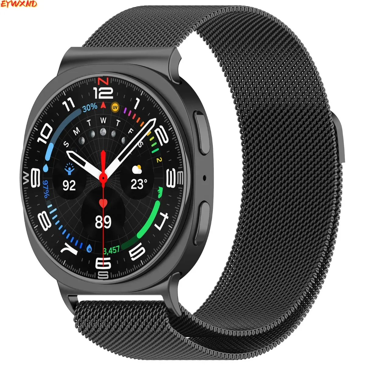 EYWXND Compatible Samsung Galaxy Watch 40/44 Milan Watch Classic Metal Strap tiktokshopbacktoschool