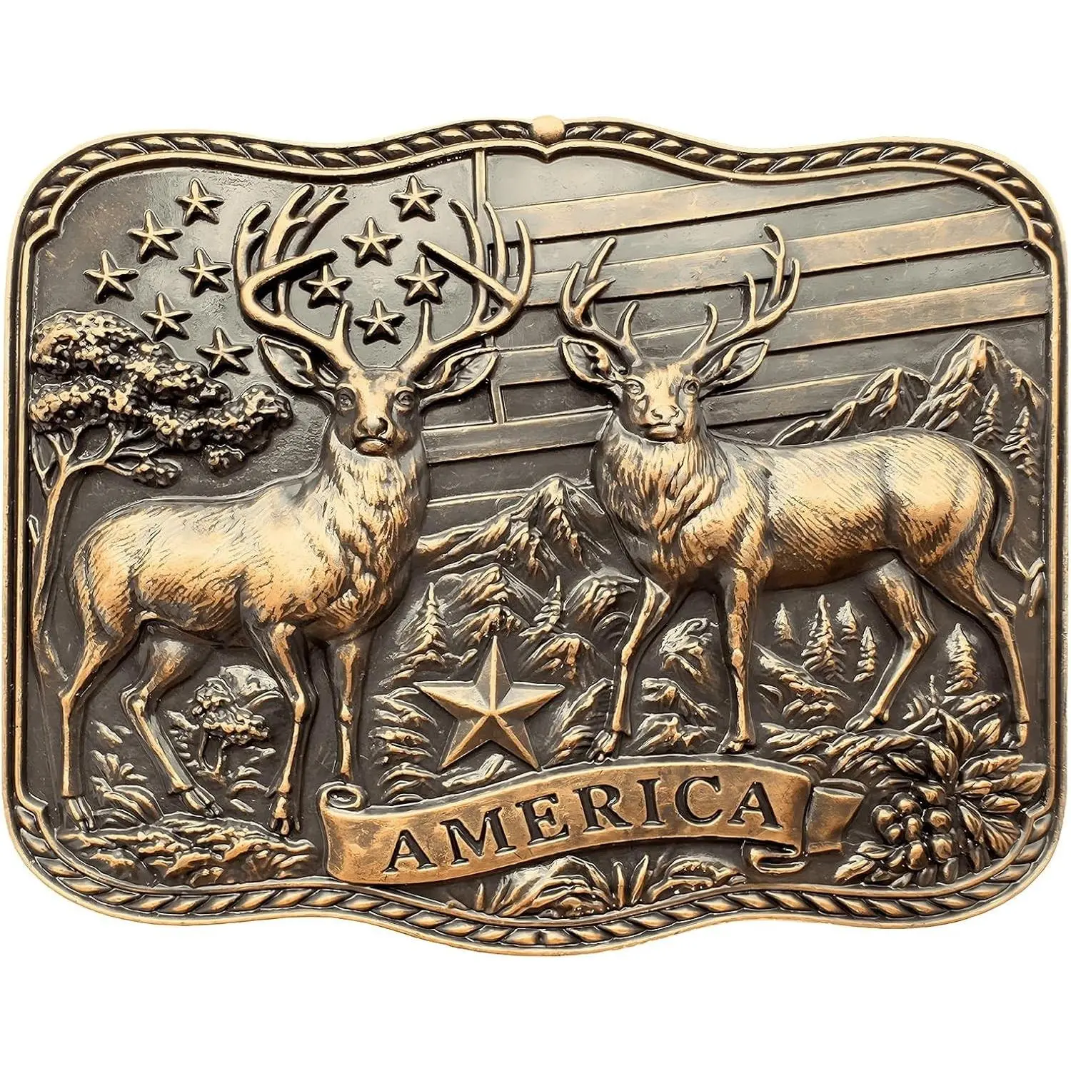 2# Bronze Elk
