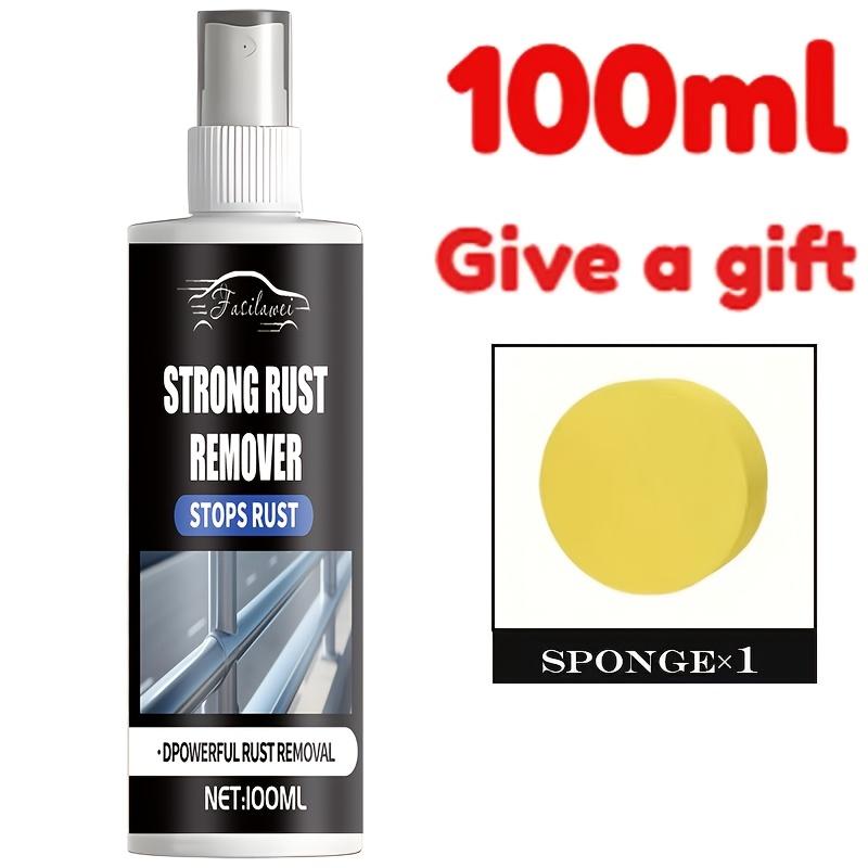 Powerful Rust Remover 100ML, Effective Anti-Rust Spray for Metal Railing, Provides Rust Protection, Polishes and Restores Surfaces