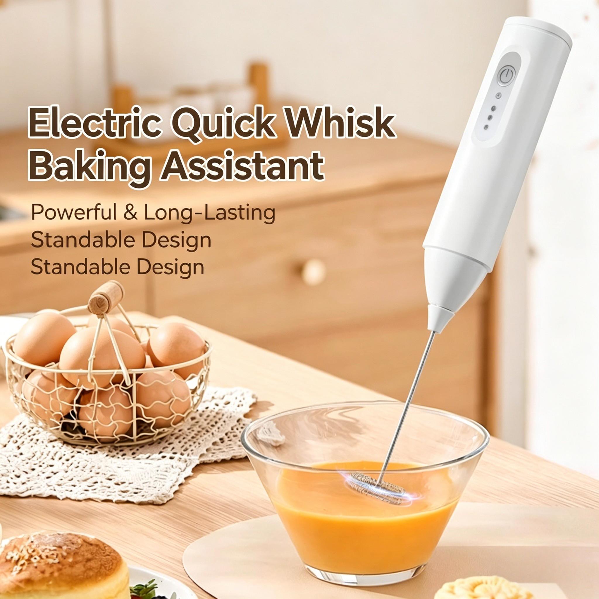Bestselling Coffee Stirrer, Multi-Functional Milk Frother, Cordless Milk Frother, Milk Frother Wand, High-Aesthetic Handheld Drink Mixer, Perfect for Coffee and Matcha, Be Your Own Barista!