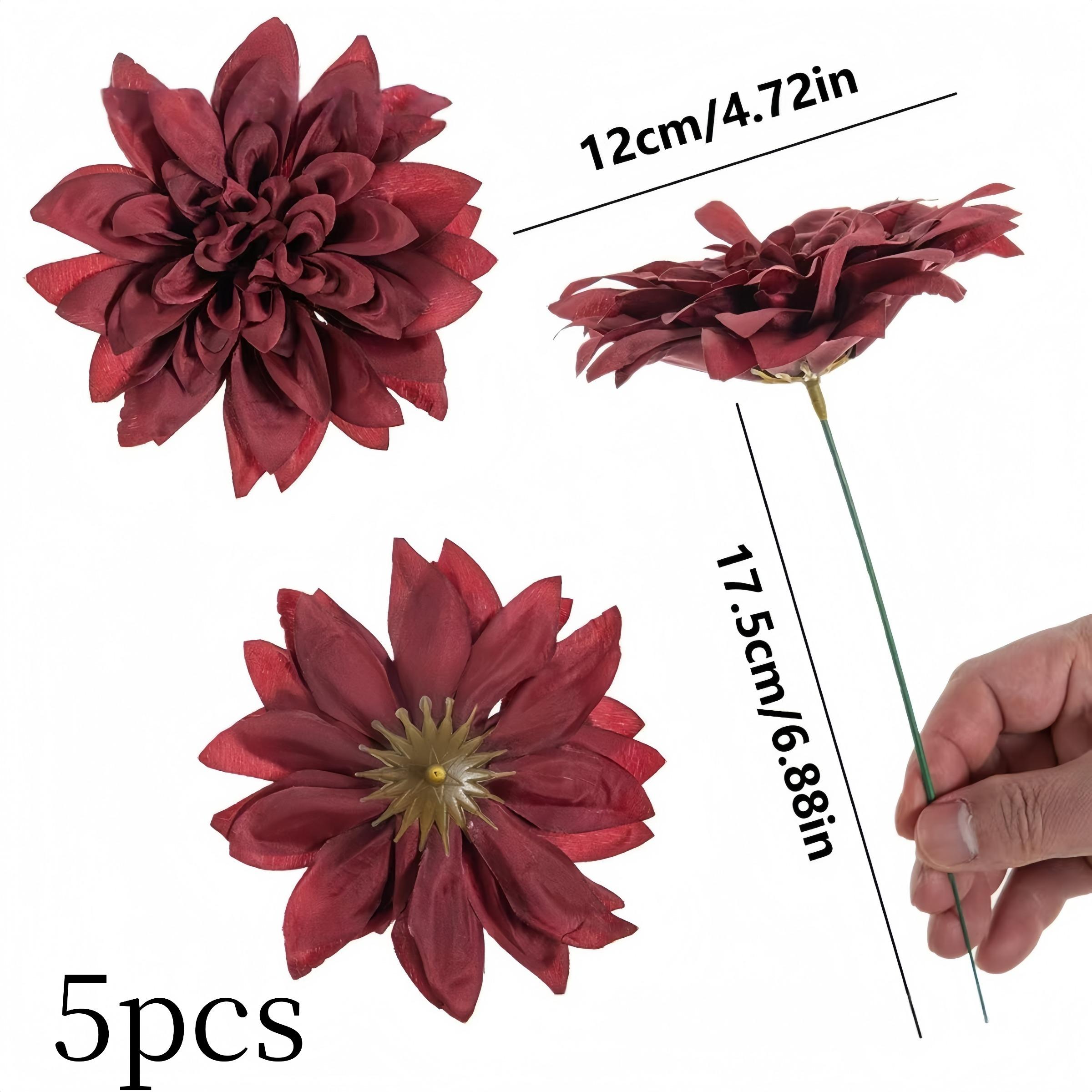 5pcs Artificial Flower Garden, Durable and Stylish Design, Ideal for Home Decoration, Perfect Gift Choice, Enhances Living Space Atmosphere