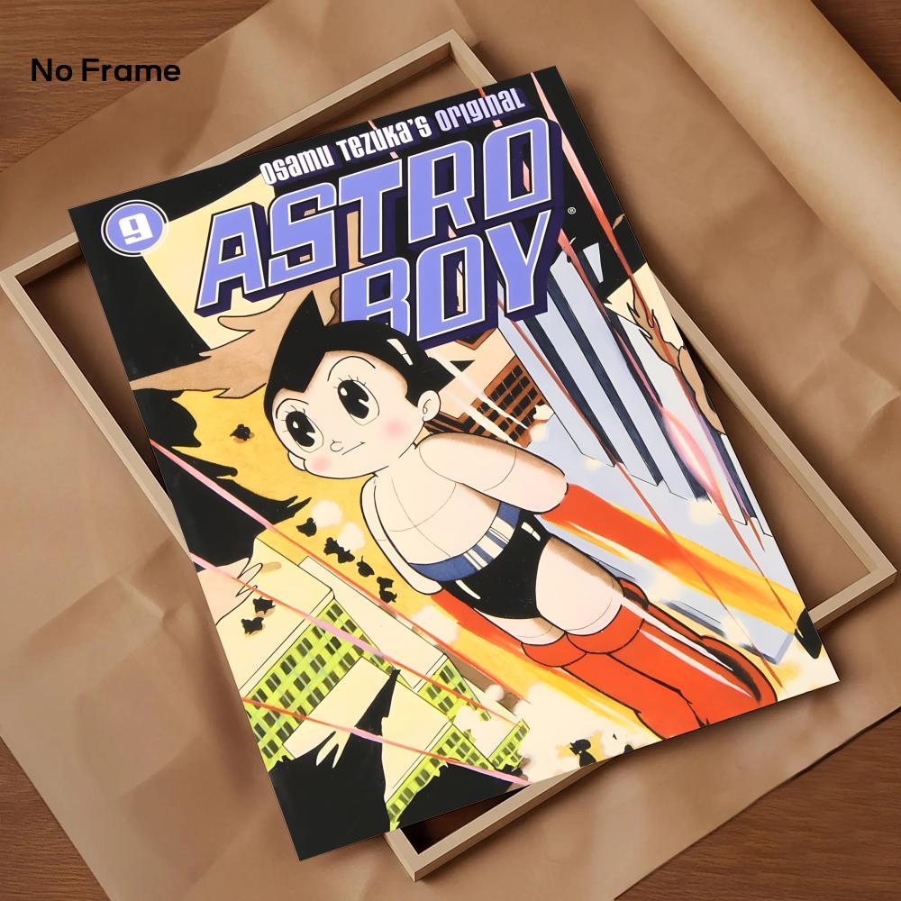 Anime A-Astro Boys Poster HD Waterproof Art Poster for Home, Bar & Café Decor | Fade-Resistant, Non-Sticky, Vibrant DIY Wall Print Perfect Decorative Poster for Office & Living Room
