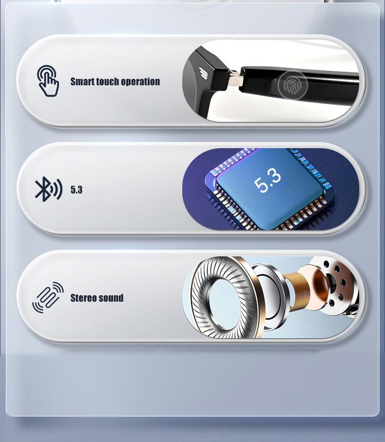 Smart Glasses Bluetooth Audio Sunglasses,Built-in Mic & Speakers,Unisex & Waterproof,For Motorcycle, Running, Summer Outdoor,Music Call