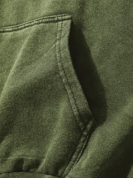 UFO and Western Cowboy Men's Street Retro Style Washed Hooded Sweatshirt Fashion Trend Casual Hoodies