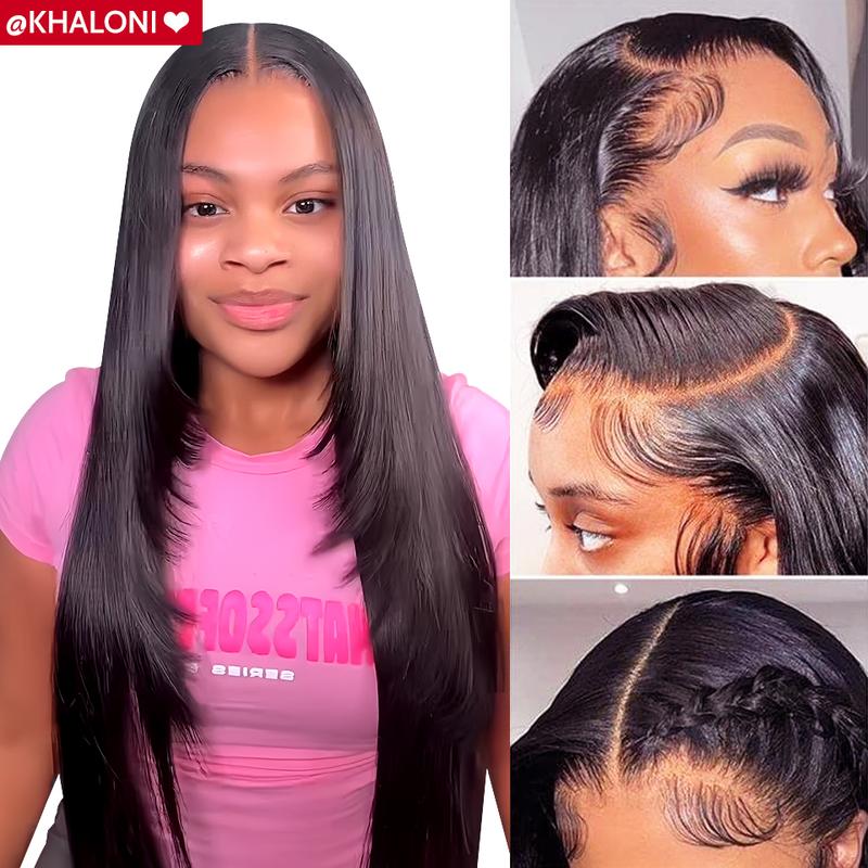 [NEW IN] Yawawe HAIR Wear And Go Glueless Wigs Bleached Tiny Knots Pre Cut transparent Lace Straight Lace Front Human Hair Wigs