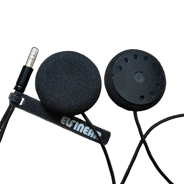 ELFINEAR 45MM Helmet Speaker - Hi-End 3.5mm AUX Compatible With Cardo Sena Vimoto Communicators Audio Cable