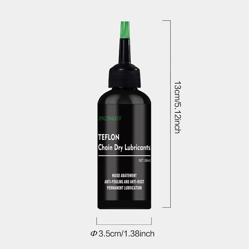Dry Chain Lube Teflon Bike Oil Waterproof Long Lasting for Bicycle & Motorcycle Outdoor Cycling Accessories