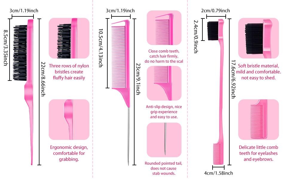 Edge Control Wax Strong Hold Non-greasy Hair Styling Gel - Edge Wax Edge Control for Black Hair &Black Castor Oil Braid Bonnet  Haircare Nourishing