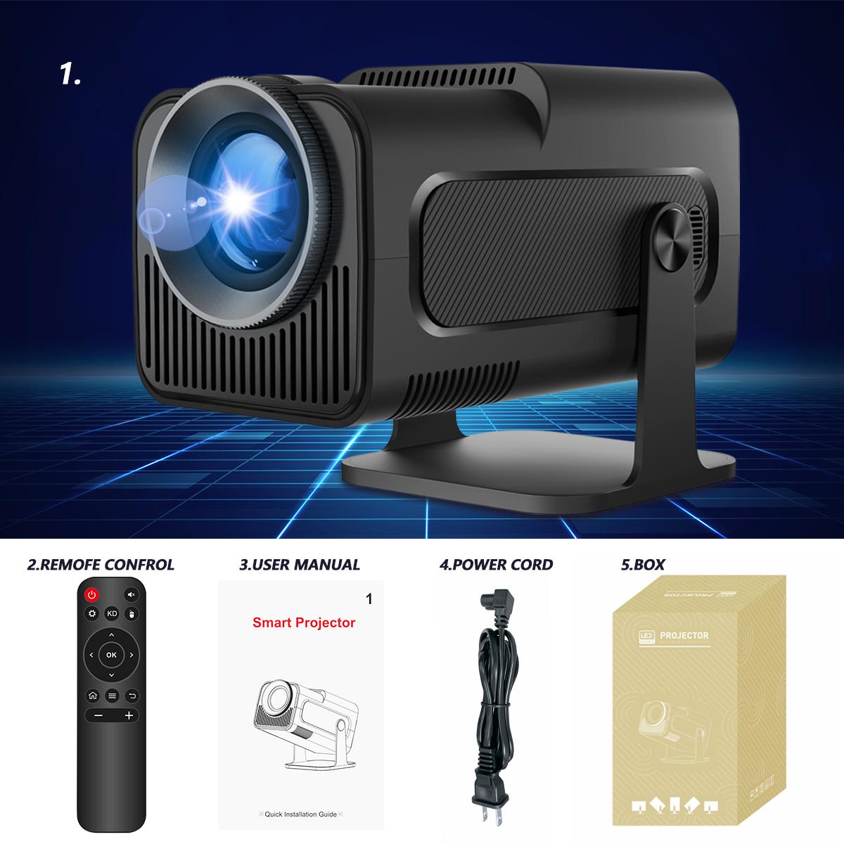 [US warehouse] Magcubic HY320 Projector Android 11 Native 1080P Wifi6 BT5.0 4K Videosource Supported Cinema portable Allwinner H713 Projetor Upgrated