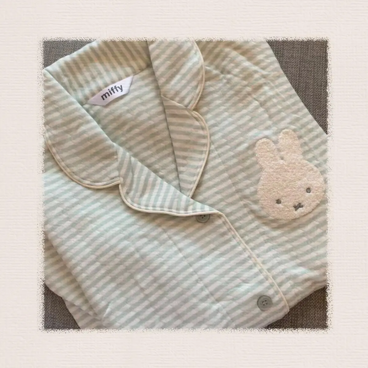 Miffy Kawaii Cartoon Spring and Autumn Home Pajamas Cute Rabbit Anime Pajamas of Long Sleeves and Long Pants Sweet Girl Pajamas