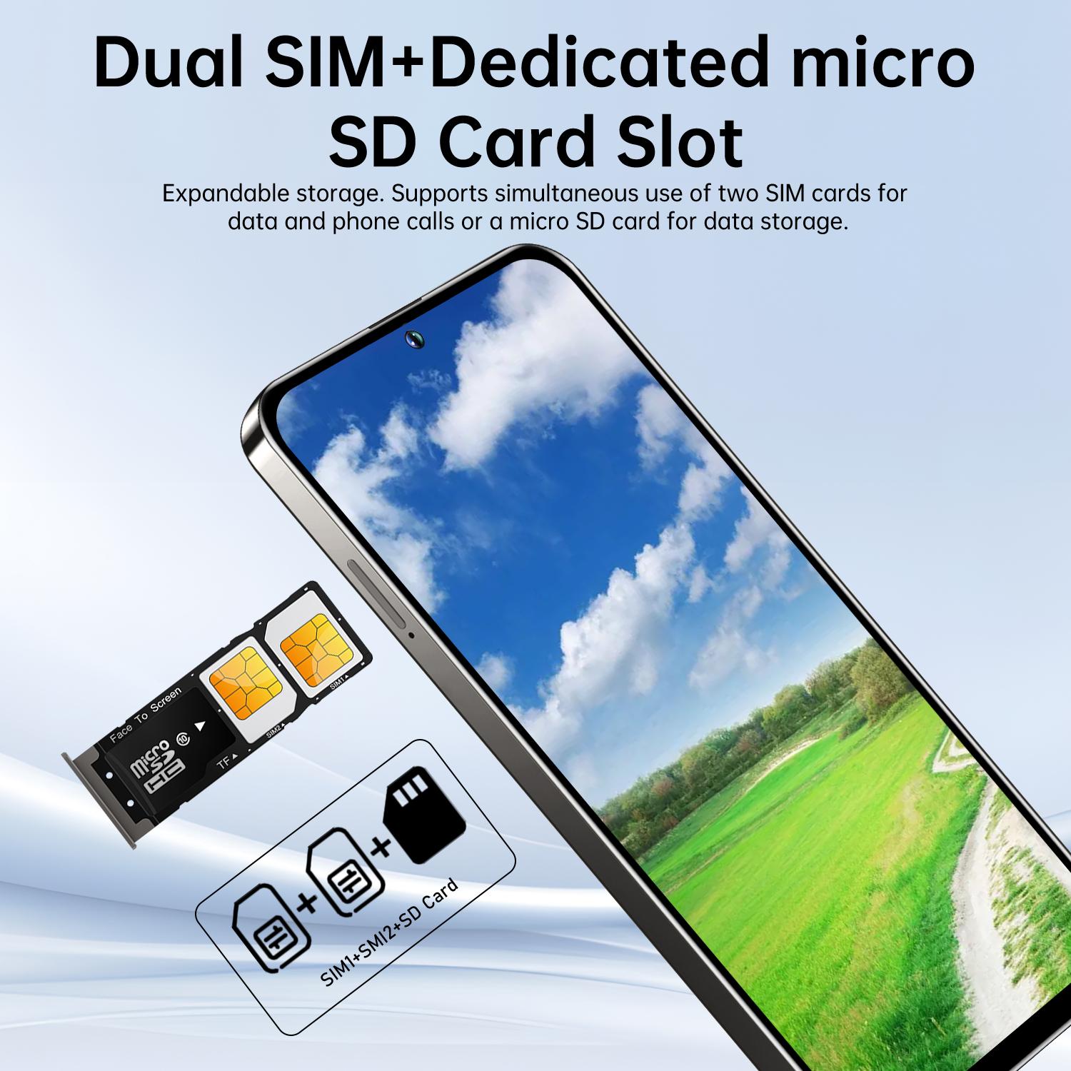 Astarry-Unlock 25 Ultra Smart Android Phone, Android Cell Phone, 6.56-Inch Screen, 3gb+32GB/64GB RAM, 3800mah Battery, Dual Sim, WiFi, Bluetooth-compatible, GPS, Android Mobile Phone