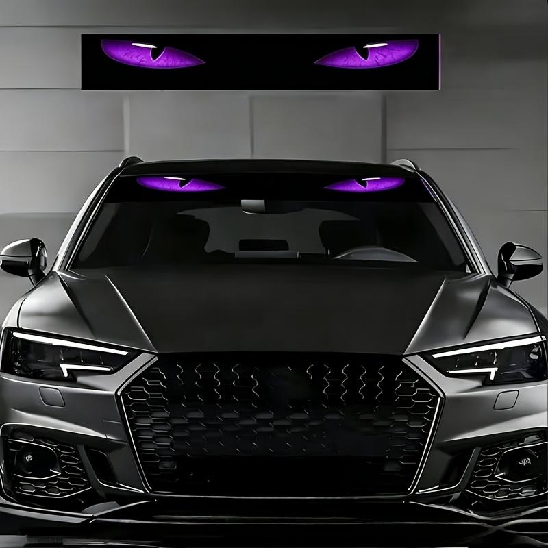 Multi-style Monster Eye - Car Windshield Sticker - Can Be Installed on Car Hoods, Front Windshields, and Rear Windshields as Decorative Decals