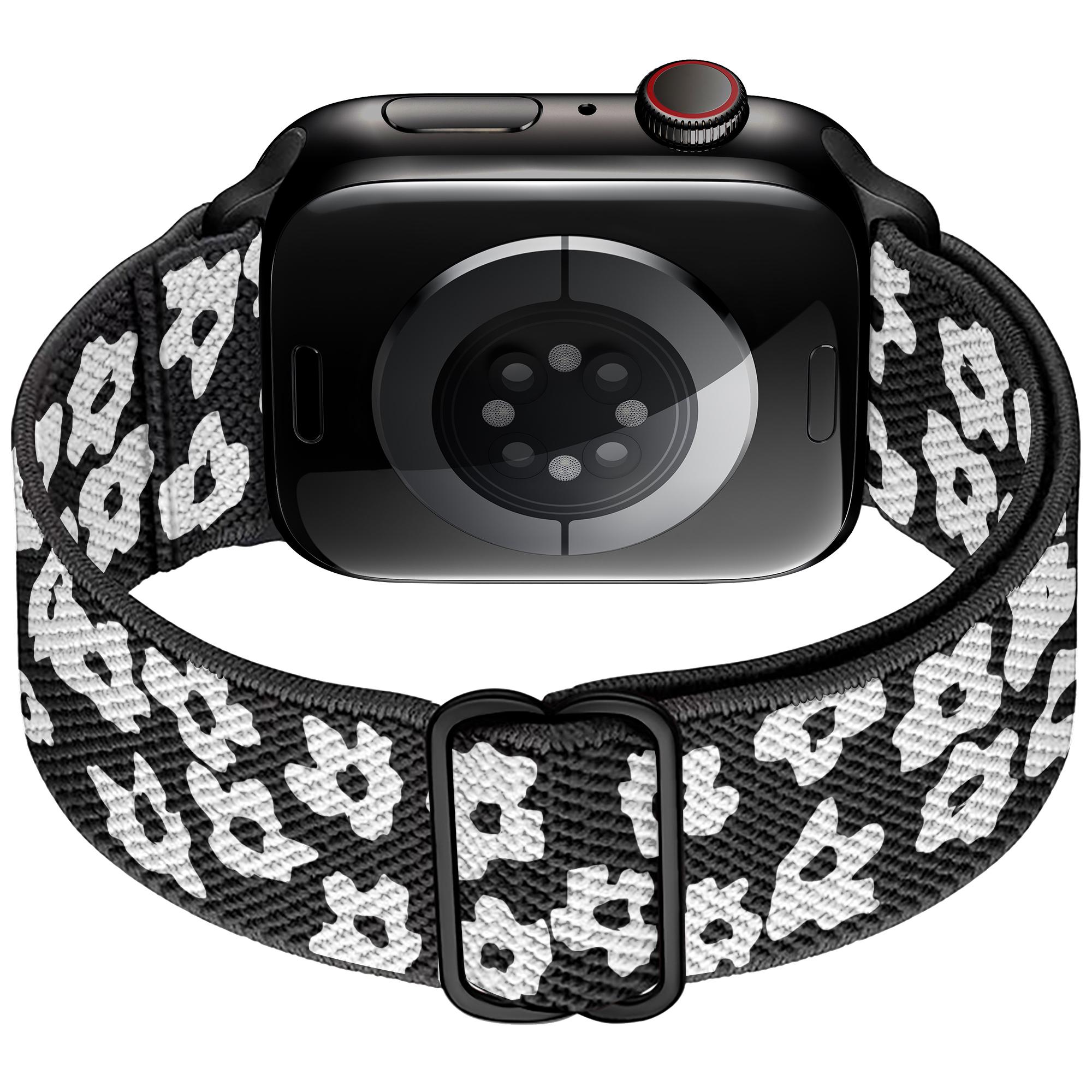 9-Pack Stretchy Bands for Apple Watch 40mm-49mm, Water-Resistant Solo Loop Sports Strap, Fits Iwatch Series 10/9/8/7/6/5/4/3/se/ultra, Smart Watch Straps