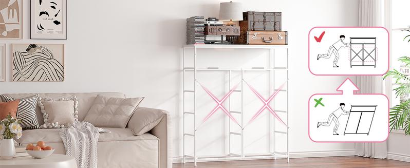 Raybee Furniture Tall Dresser with 12 Drawers, Wooden Top and Metal Frame, Fabric Storage Organizer, Ideal for Dressing Room, Bedroom, Closet,Entryway,Living Room