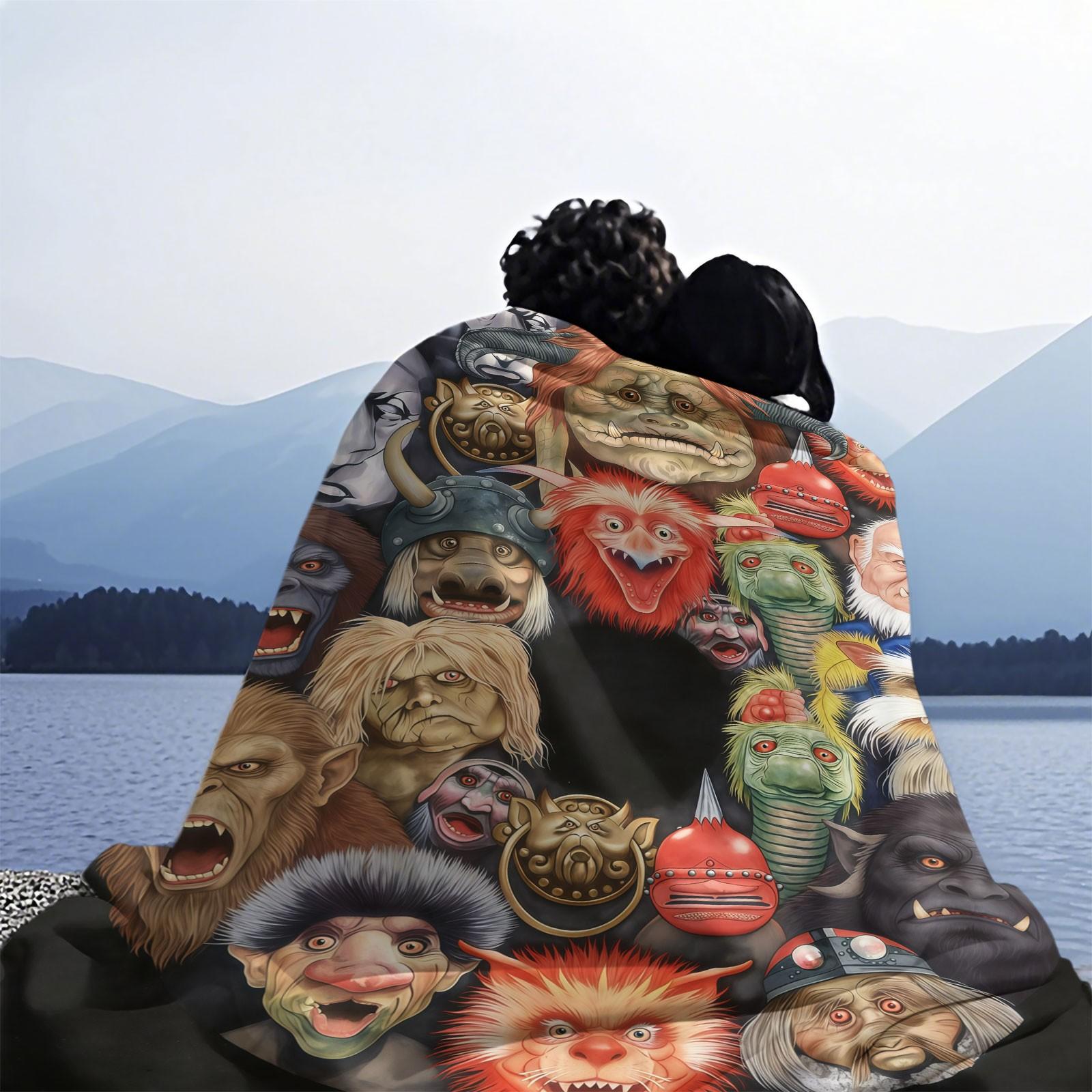 Labyrinth Pattern Blanket, Suitable For Children And Adults As Daily Holiday Birthday Gifts, Soft, Warm, And Lightweight Plush Blanket, Suitable For Bed, Sofa, Car, And Room Decoration